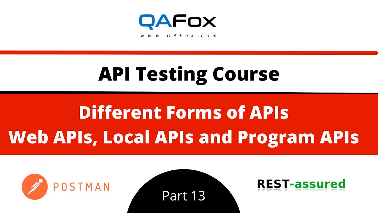 Different Forms of APIs - Web APIs, Local APIs and Program APIs (API ...