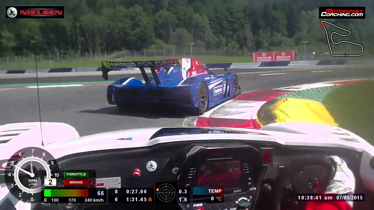 Radical European Masters 5.7.15 Redbull Ring Race 2 part 2 Stuart Moseley onboard by ShuntMonkey