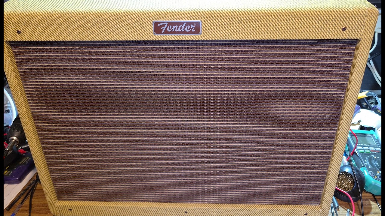 Fender Blues Deluxe Reissue 2015 Guitar Amplifier Service and Demo