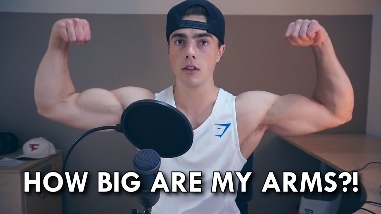HOW BIG ARE MY ARMS? - YouTube