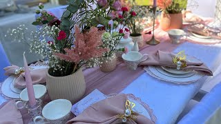 How I Planned A Bridgerton-Inspired Garden Party!