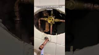 Famous Converting a 3-handle shower to a 1-handle Wealth