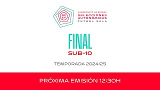 Asturias 3–4 Cataluña | Fútbol Sala | CESA | Sub-10 | Final | Temp 2024/25 I 🔴 RFEF