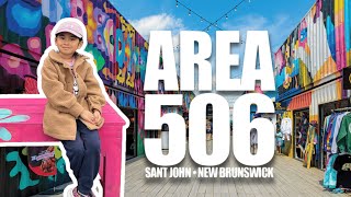 Exploring Area 506 Container Village! 🇨🇦 Fun Day Out in Saint John NB Canada! Area Code 506 In Canada