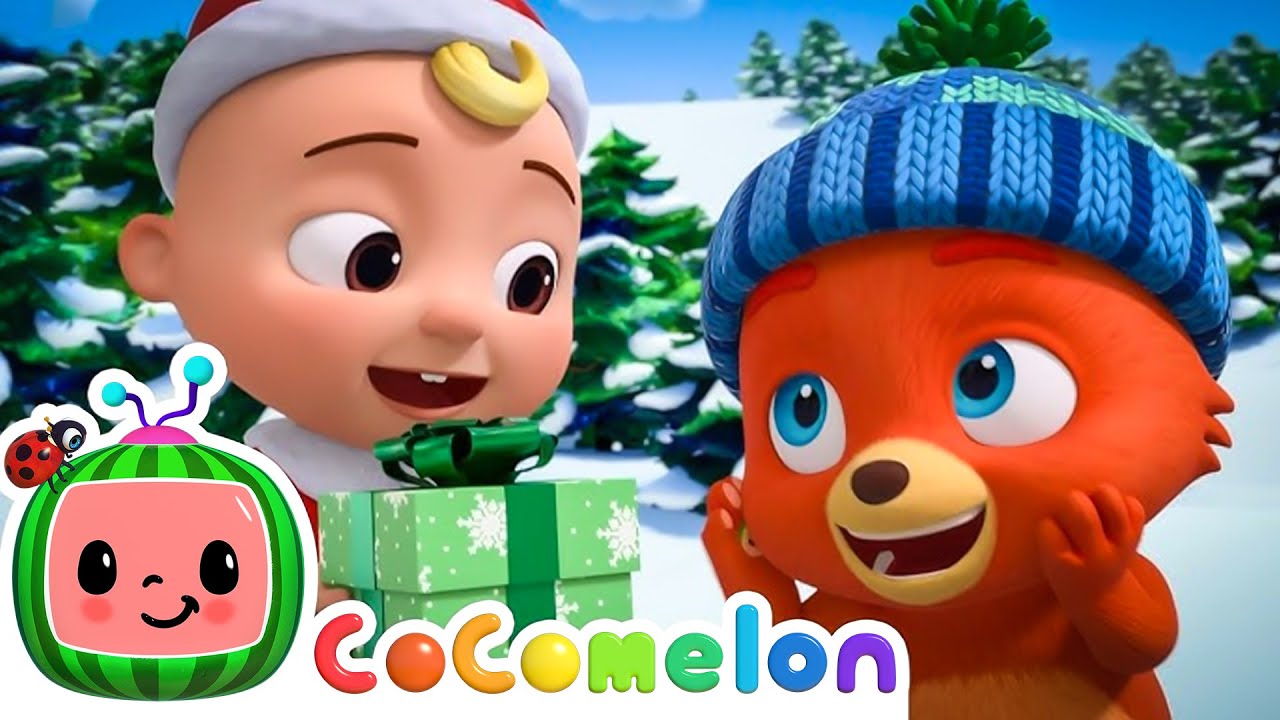 Deck the Halls & Holiday Tea Party ☕ | CoComelon Animal Time | Animals for Kids