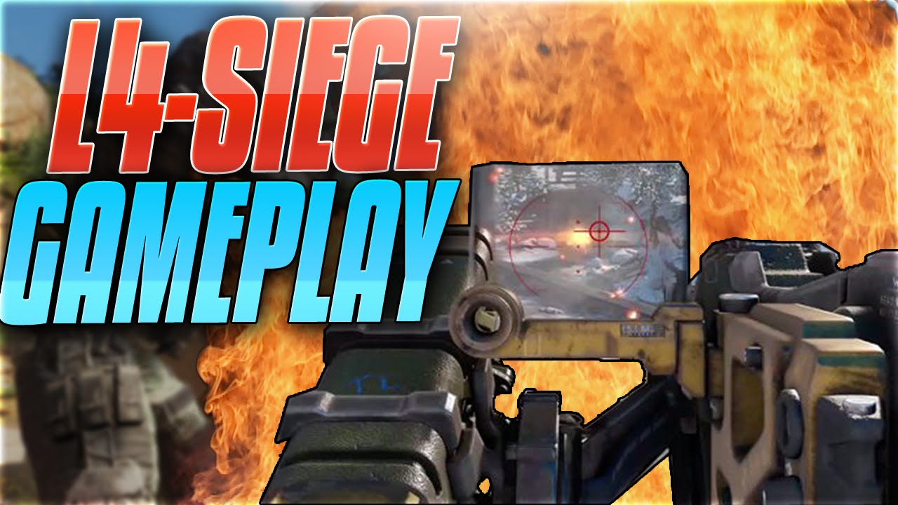 BLACK OPS 3 "L4 SIEGE GAMEPLAY"  - L4 SIEGE DLC ROCKET LAUNCHER! (L4 SIEGE ROCKET GAMEPLAY IN BO3!)