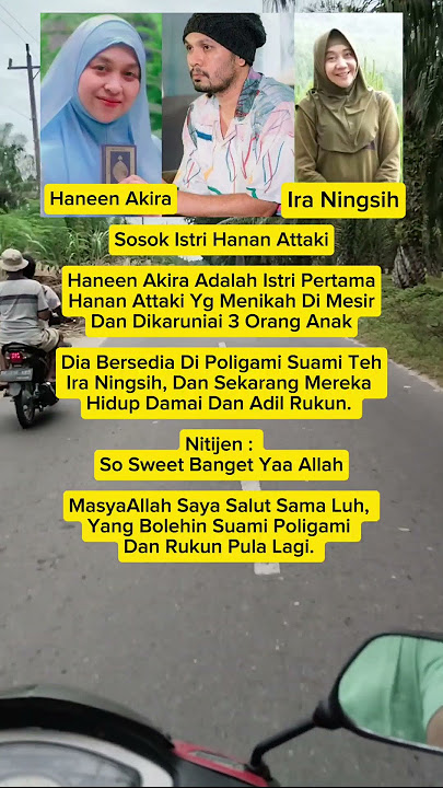 Dua #istri #ustadz #hanan #attaki #haneenakira #ira #ningsih #fyp #shorts #mesir #poligami #kajian
