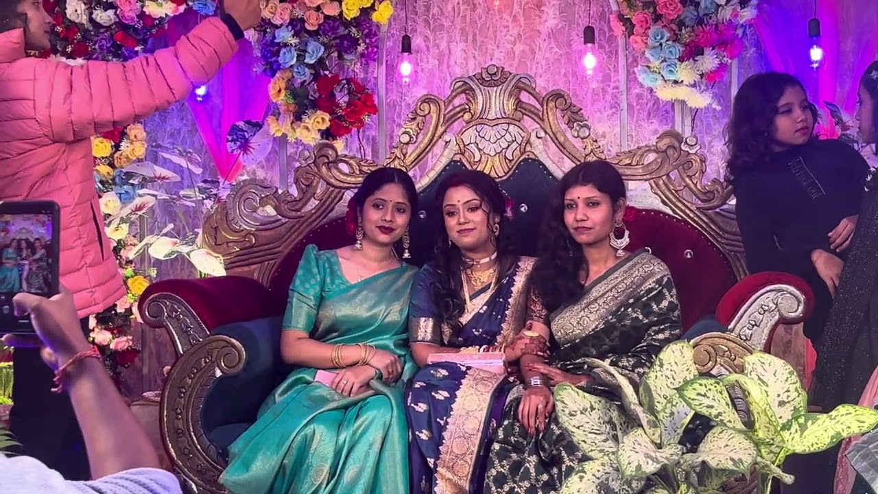 ভাগ্নির Reception party র ছোট্ট একটি vlog 