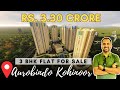 Luxury living 3 bhk flat tour at kohinoor by auro realty  hitech city hyderabad