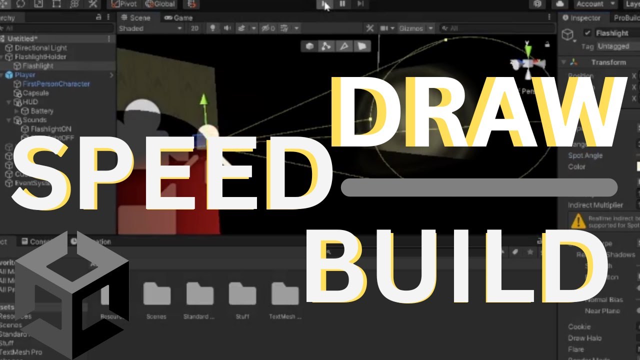 SPEED DRAW & BUILD IN UNITY - YouTube