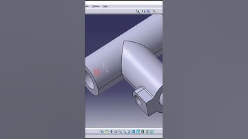 Practice design 15 in #catiav5 #cadtutorial #3dmodeling #3d #cad #desiging