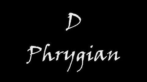 D Phrygian Mode/Scale - Groovy Backing Track
