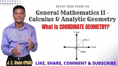 Coordinate Geometry | Part 1 | Cartesian Plane, Distance between 2 Points, and Mid Point of a Line.
