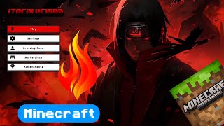 Best ITACHI UI for MCPE/Bedrock 1.21+ | Anime ui FREE DOWNLOAD