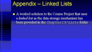 1907 C programming Appendix Linked List