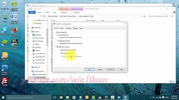 Windows 10 : How to choose normal startup mode