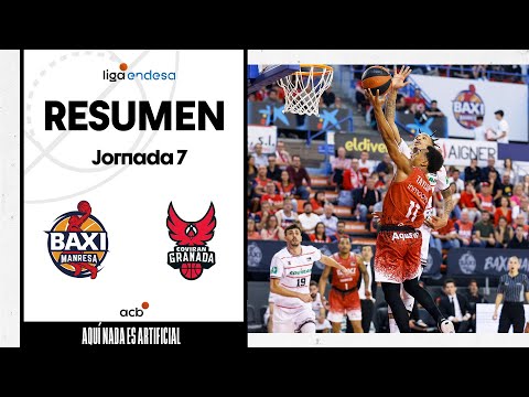 BAXI Manresa - Coviran Granada (90-84) RESUMEN | Liga Endesa 2023-24