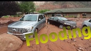 Zion Park Flood Aftermath and Cleanup