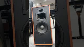 Loa klipsch forte với 2 bass là "vũ khí" giúp Forte dải trầm sâu và lực mà k cần thùng loa lớn.