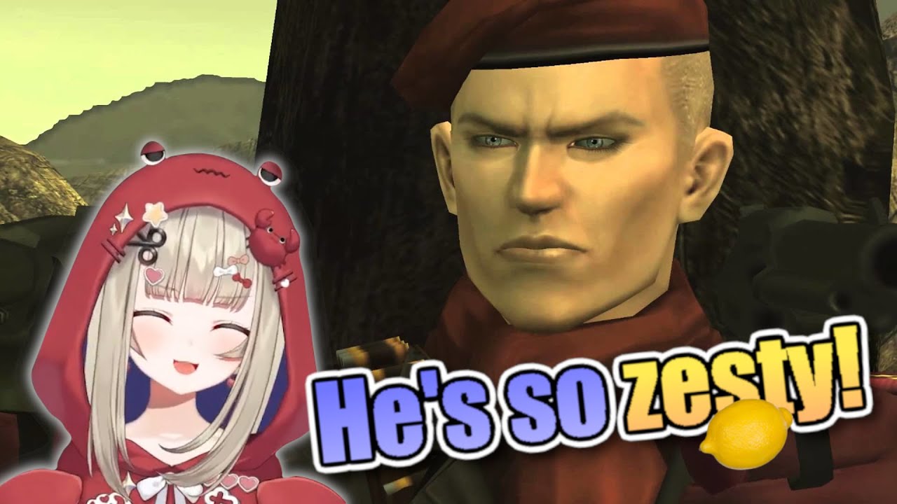 Shiina meets young Ocelot - Metal Gear Solid 3