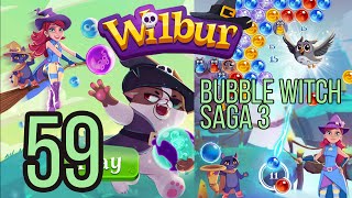 Wilbur (Bubble Witch Saga 3) Level 59 screenshot 4