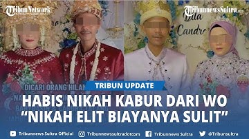 Viral Curhatan WO Pengantin Ini Kabur Tinggalkan Hutang, Hilang Sejak Juni "Nikah Elit Biaya Sulit"