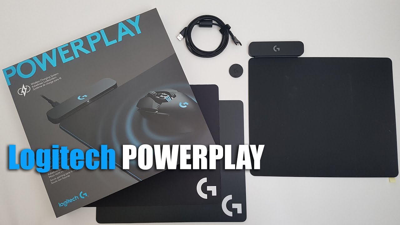 LOGITECH POWERPLAY NEVER CHARGE YOUR MOUSE!! Unboxing and Setup - YouTube