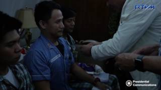 Welcoming the Wounded-in-Action Soldiers 6/28/2017