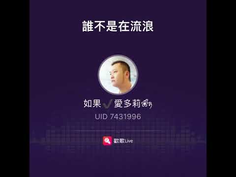 如果 - 誰不是在流浪（原唱：大壯）