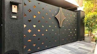 100 Modern Gate Design Ideas 2024 Main gates Ideas| House exterior Front Wall Design | Sliding Gates