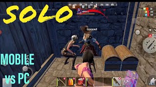 solo part 1/ trying to play in pc server/solo journey/las island of survival/last day rules survival