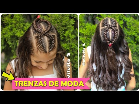 👉 Peinados Para Niña / Trenzas de moda ❤️