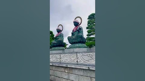 6 JIzo statues #Shorts #LifeInJapan