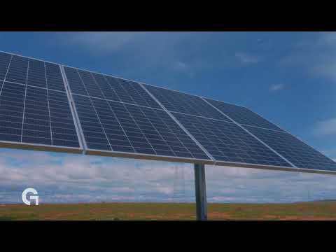 GroenLeven | Single Axis Trackers - Bewegende zonnepanelen - video from Groenleven