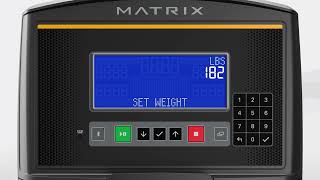 Matrix Retail XR03 Console Select User and Program Setup