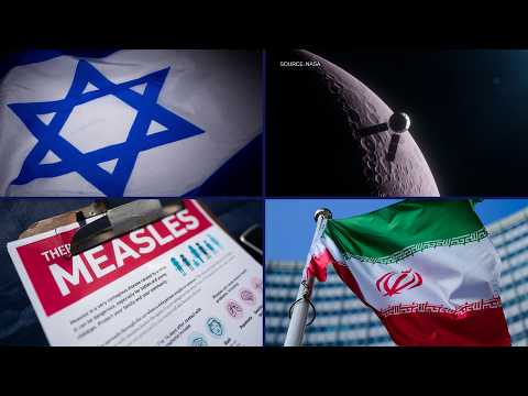 Bloomberg News Now: Trump Tariffs, Measles Surge, Iran Tensions, Market Selloff, Amex Outlook Episode cover