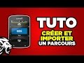 Edge 520 - Créer et importer un parcours