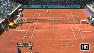 Nadal vs Ferrer Madrid 2013 Highlights HD (1)