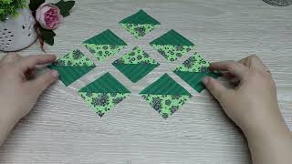 Шьется быстро, применяется часто.Пэчворк для начинающих.Easy Patchwork Block for Beginners.Subtitles Видео: Шьется быстро, применяется часто.Пэчворк для начинающих.Easy Patchwork Block for Beginners.Subtitles