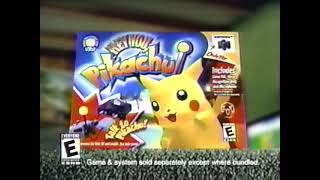 Hey You Pikachu Video Game (2000) Television Commercial - Pokémon N64 Nintendo screenshot 1
