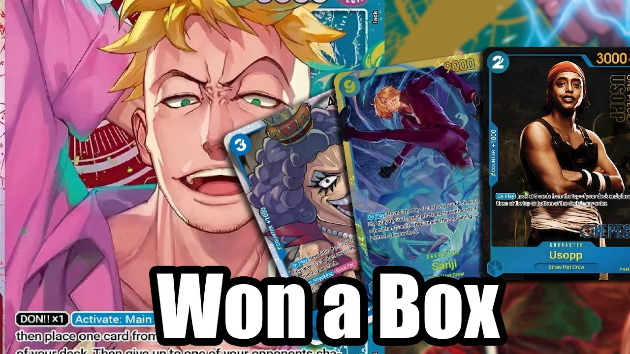 [OP08.5] 5-0 Usopp Marco Undefeated Box Tournament - YouTube