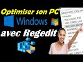 Comment augmenter les performances de son pc windows avec regedit