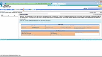 IN - How to Create Standing Instructions in State Bank of India