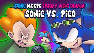 Sonic Meets Friday Night Funkin' ~ Sonic VS. Pico