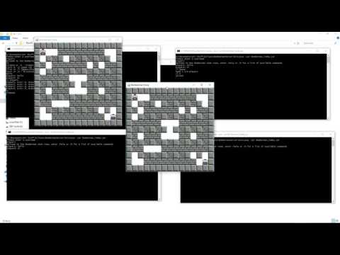Multiplayer Games Assignment - Server Based Bomberman Clone