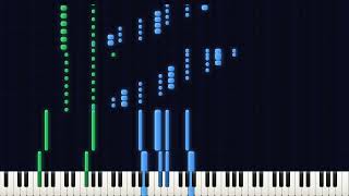Piano Tutorial - Piano Sonata No. 14 in C♯ Minor, Op. 27 No. 2 "Moonlight" - III.  (Synthesia)