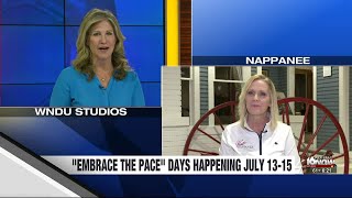 Nappanee 'Embrace the Pace' Days - Interview with Cami Mechling