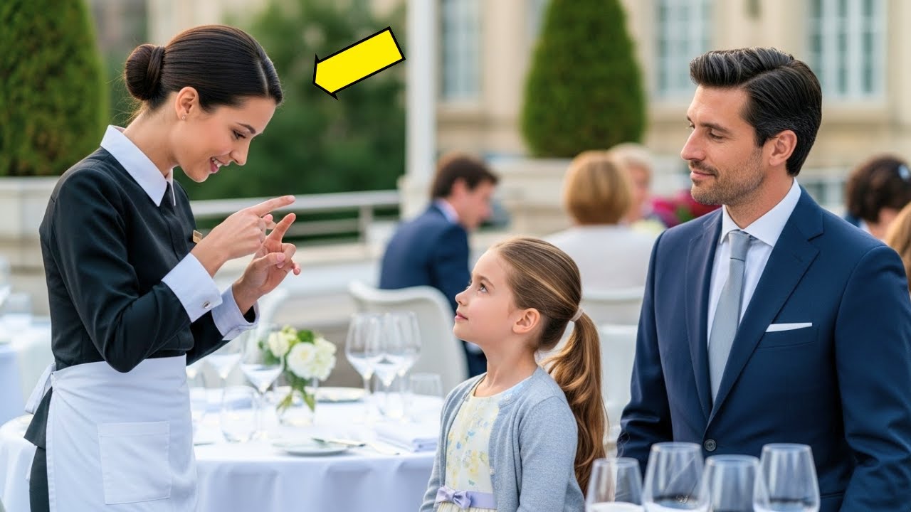 Tout le monde a ignoré la fille sourde du milliardaire... jusqu'à ce que la serveuse timide lui parl