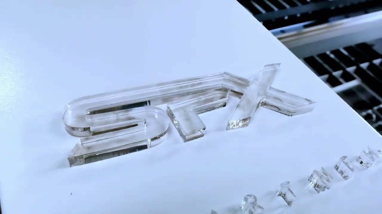 Hybrid co2 laser cutting machine 300w cutting plywood,acrylic,steel