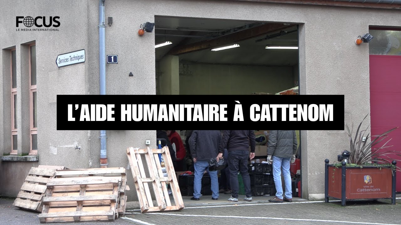 Cattenom : point central pour l'aide humanitaire envoyée en Ukraine